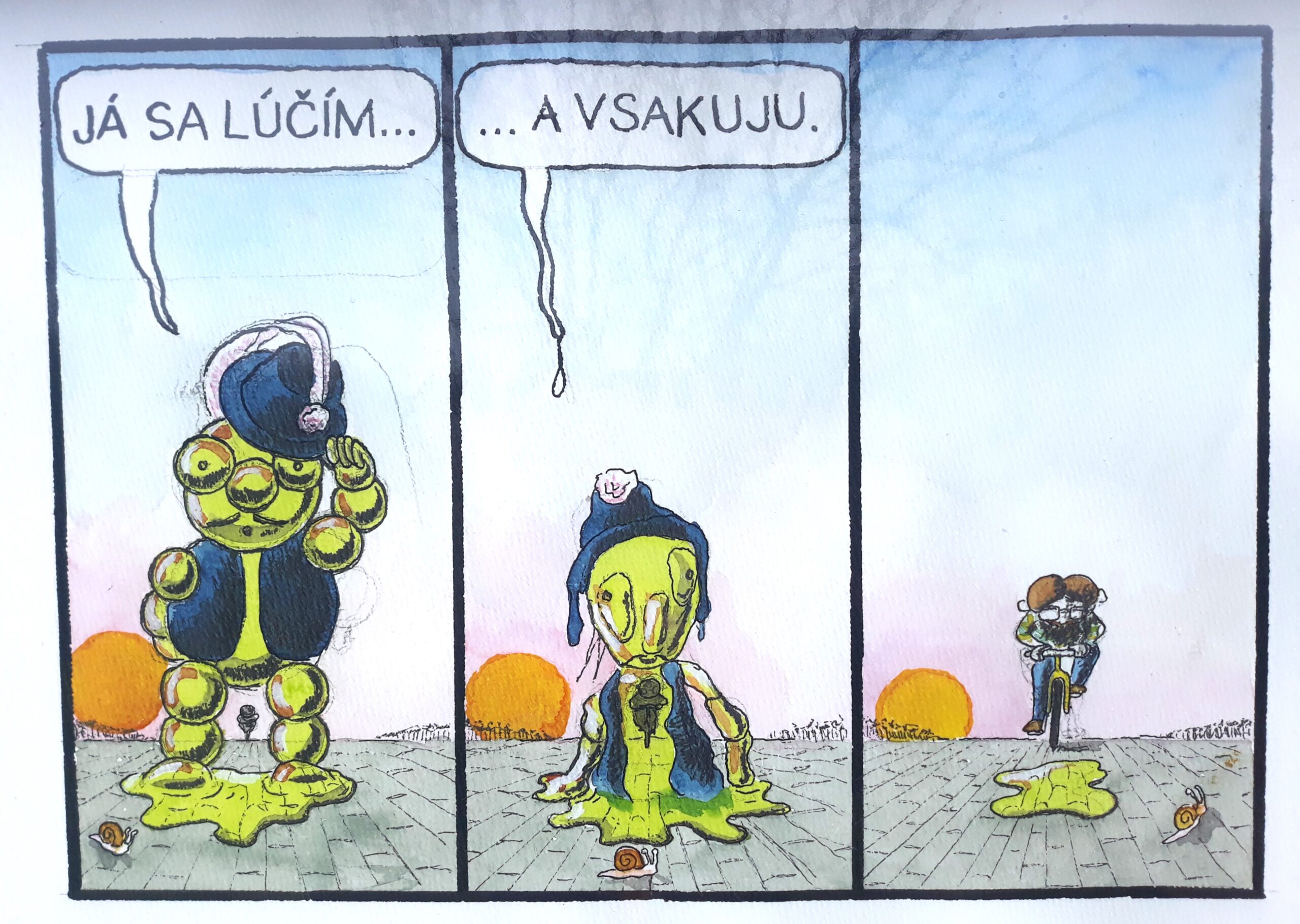 Olin z ropy je už zase fit. Rozhledna Podluží má obnovený komiks