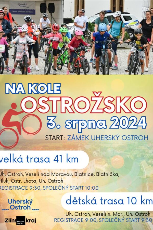 Uherský OSTROH ŽIJE! sportem – Na kole OSTROŽSKO