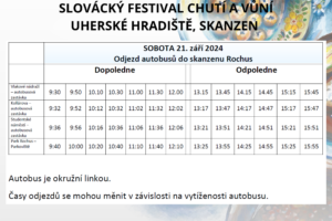 Slovácký festival chutí a vůní klepe na dveře! Sobota 21. září 2024 FOTO