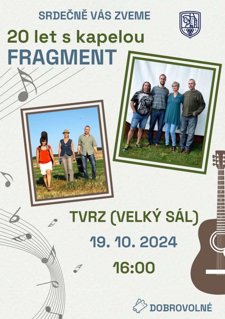 Kapela FRAGMENT slaví 20 let