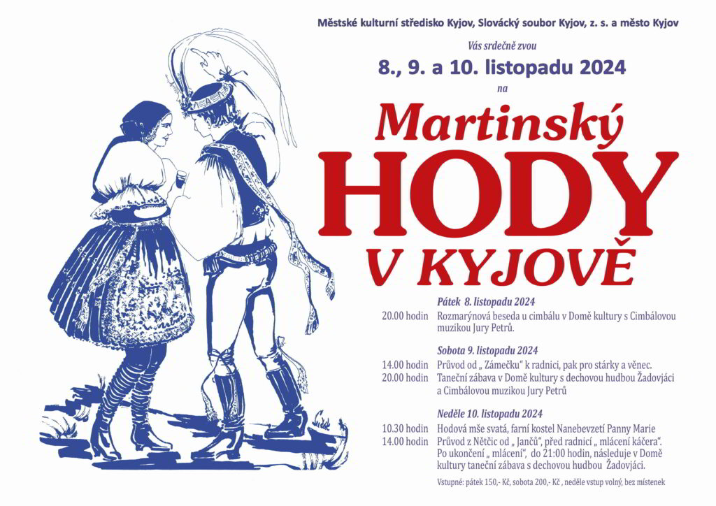 Tradiční Martinský hody v Kyjově 2024