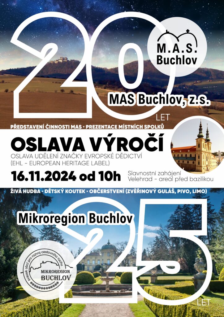 Oslavy 20. výročí MAS Buchlov, z.s a Mikroregionu Buchlov