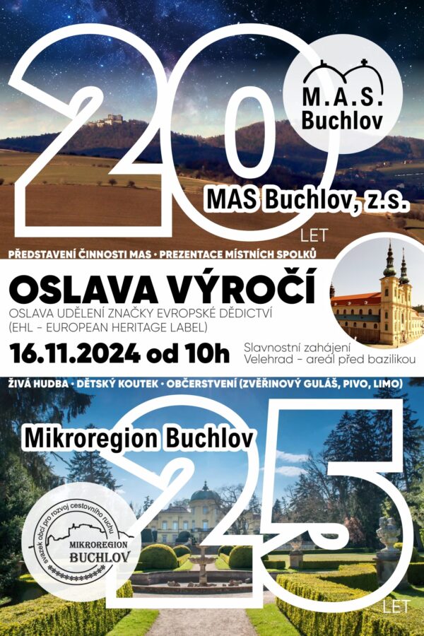 Oslavy 20. výročí MAS Buchlov, z.s a Mikroregionu Buchlov