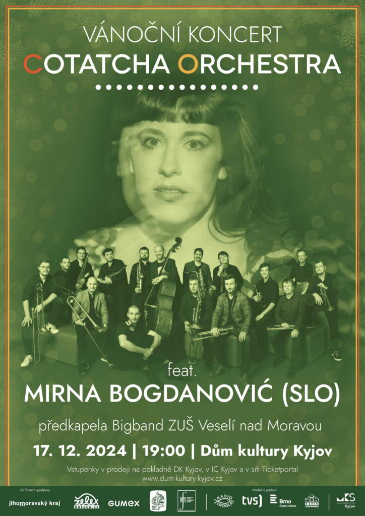 Vánoční koncert Cotatcha orchestra feat. Mirna Bogdanović v Kyjově