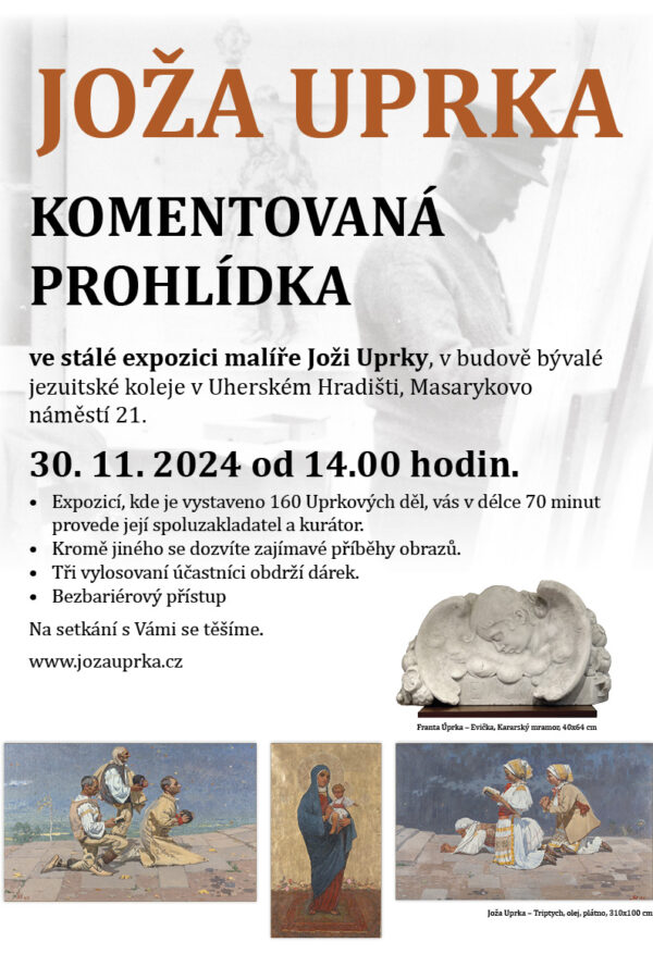 Komentovaná prohlídka expozice Uprky