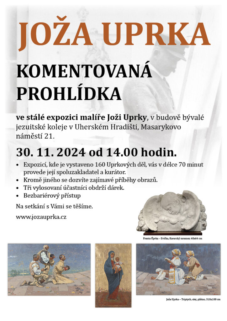 Komentovaná prohlídka expozice Uprky