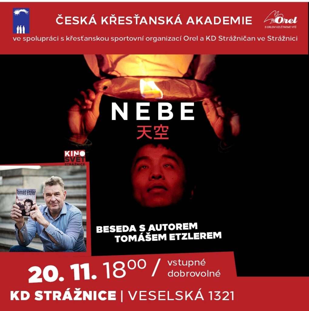 NEBE – beseda s Tomášem Etzlerem