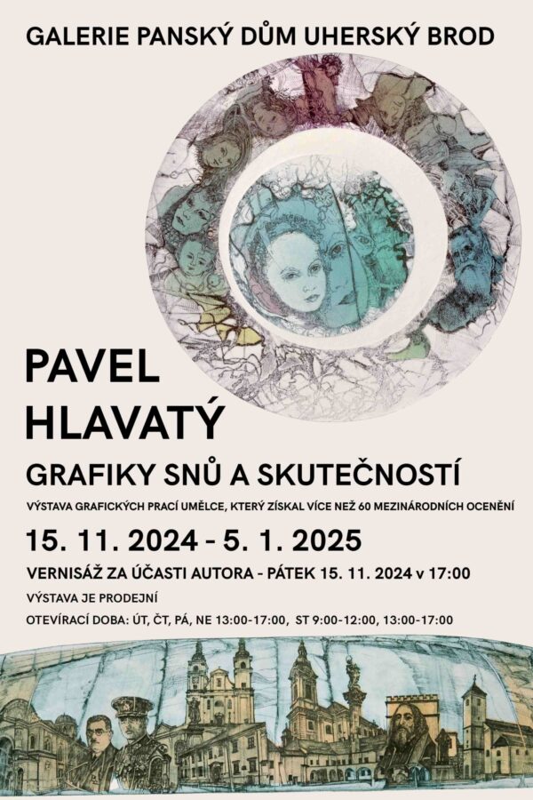 Pavel Hlavatý – Grafiky snů a skutečností