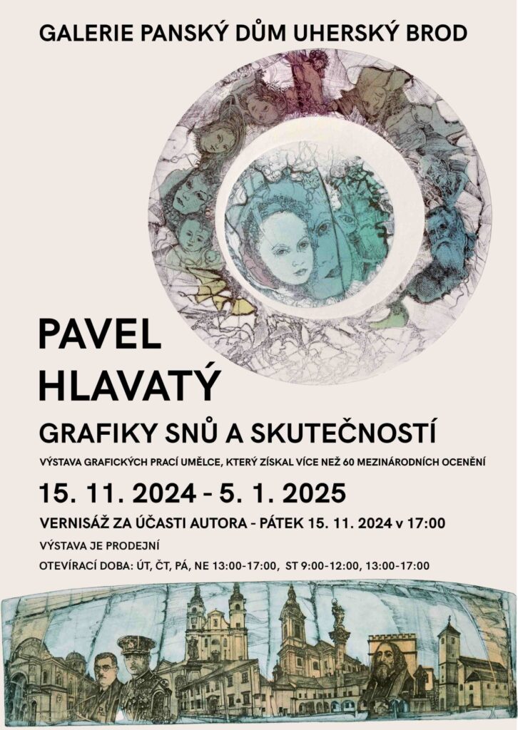 Pavel Hlavatý – Grafiky snů a skutečností