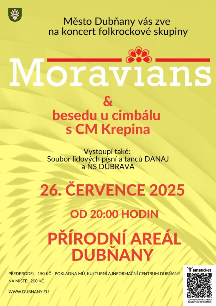 Moravians a beseda u cimbálu s CM Krepina